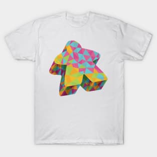 Summer Geo Meeple T-Shirt